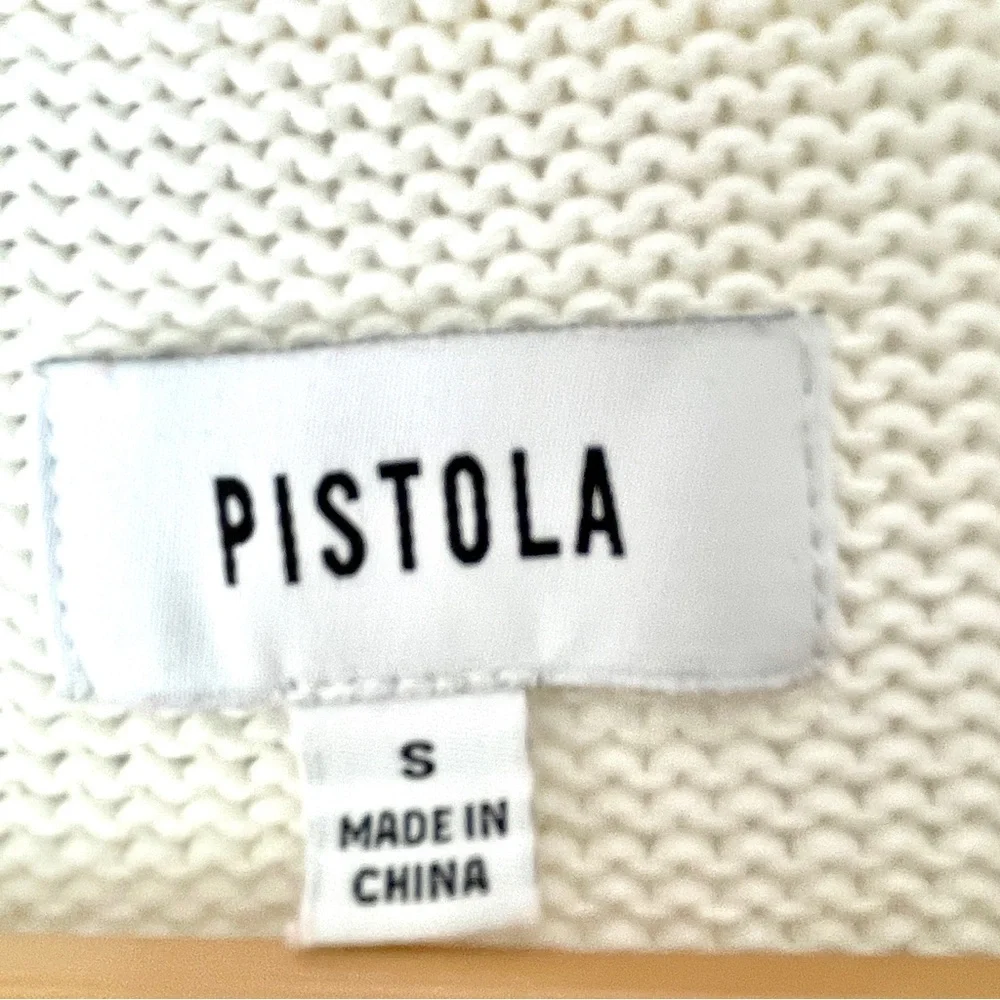 Pistola Arlo Polo Cotton Sweater Flamingo pink